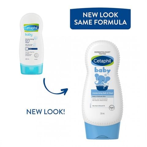  Sữa tắm dưỡng ẩm cho trẻ em Cetaphil Baby Moisturising Bath And Wash (230ml) 