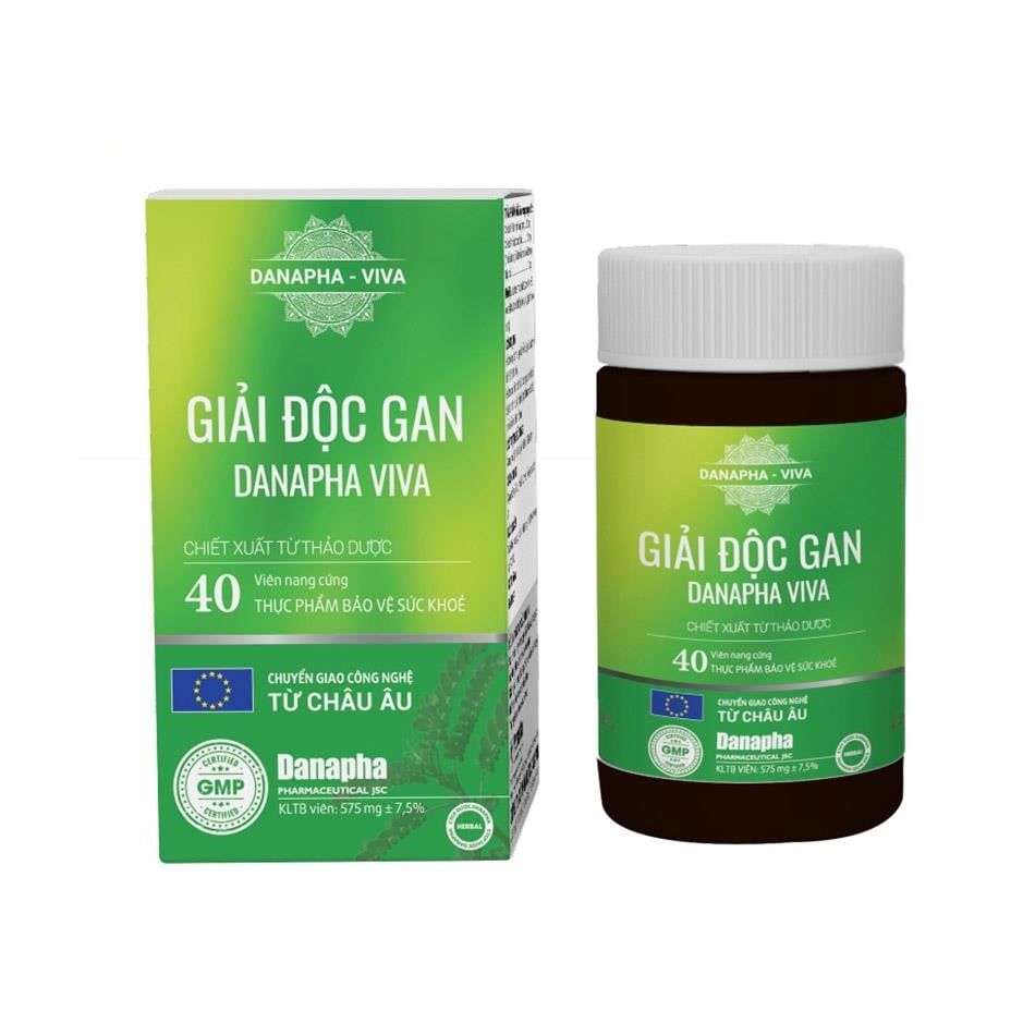  Giải Độc Gan Danapha Viva 
