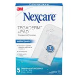  H3584 Nexcare Băng gạc chống nước trong suốt hộp 5 miếng 