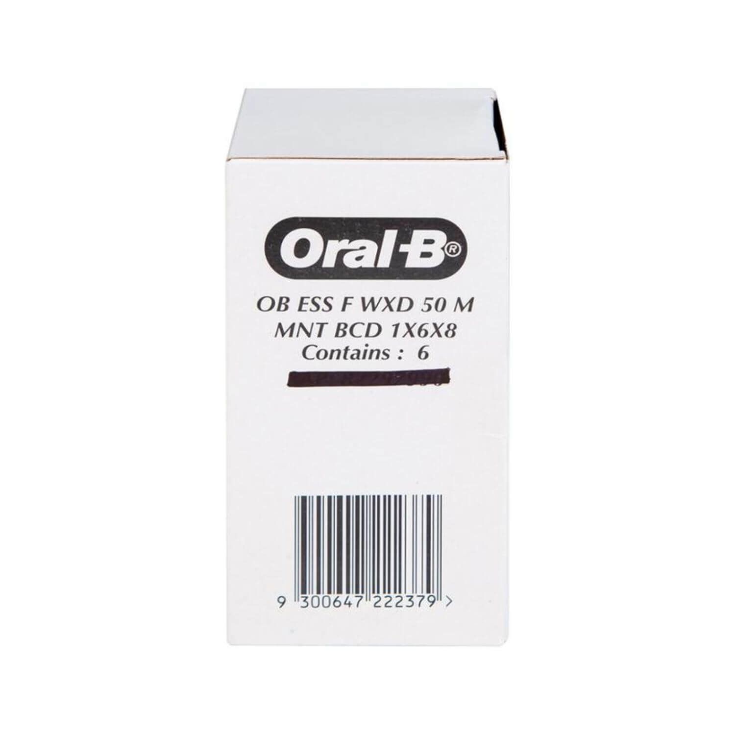  Chỉ nha khoa Oral-B Essential Floss làm sạch giữa các khe răng (6 cuộn) 