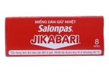  Miếng dán giữ nhiệt Salonpas Jikabari Hisamitsu làm ấm dễ chịu nơi đau và tê cứng kéo dài đến 6 giờ (8 miếng) 