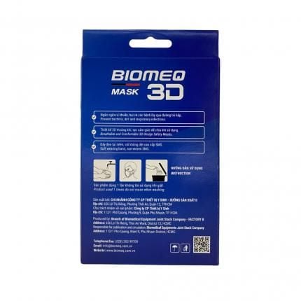  KHẨU TRANG BIOMEQ 3D MASK (HỘP 10 CÁI) 