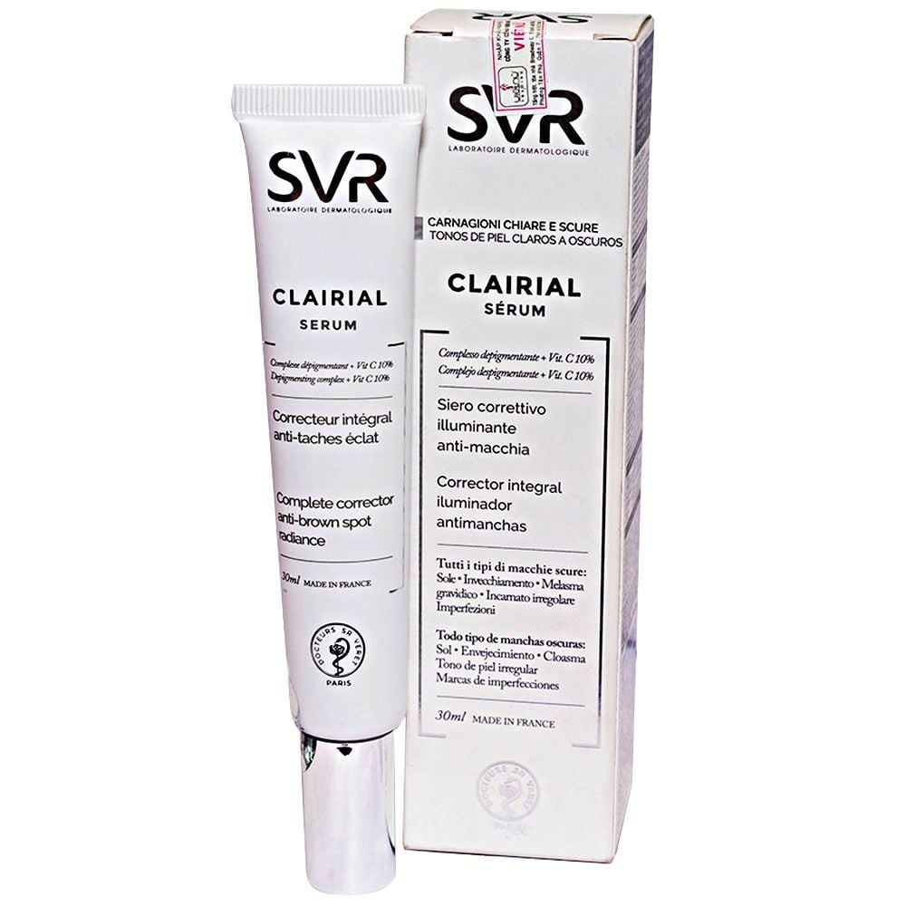  Tinh chất SVR Clairial Serum làm mờ các vết sạm, nám và đốm nâu trên bề mặt da (30ml) 