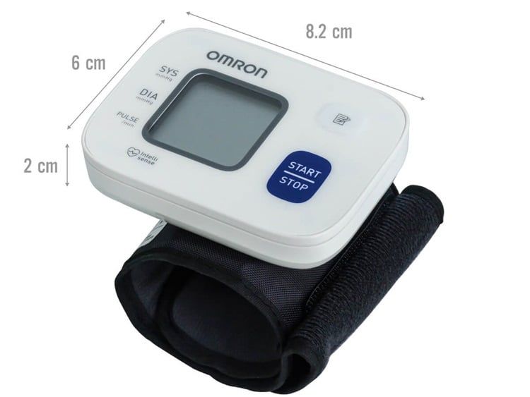  Máy đo huyết áp cổ tay tự động Omron HEM-6161 