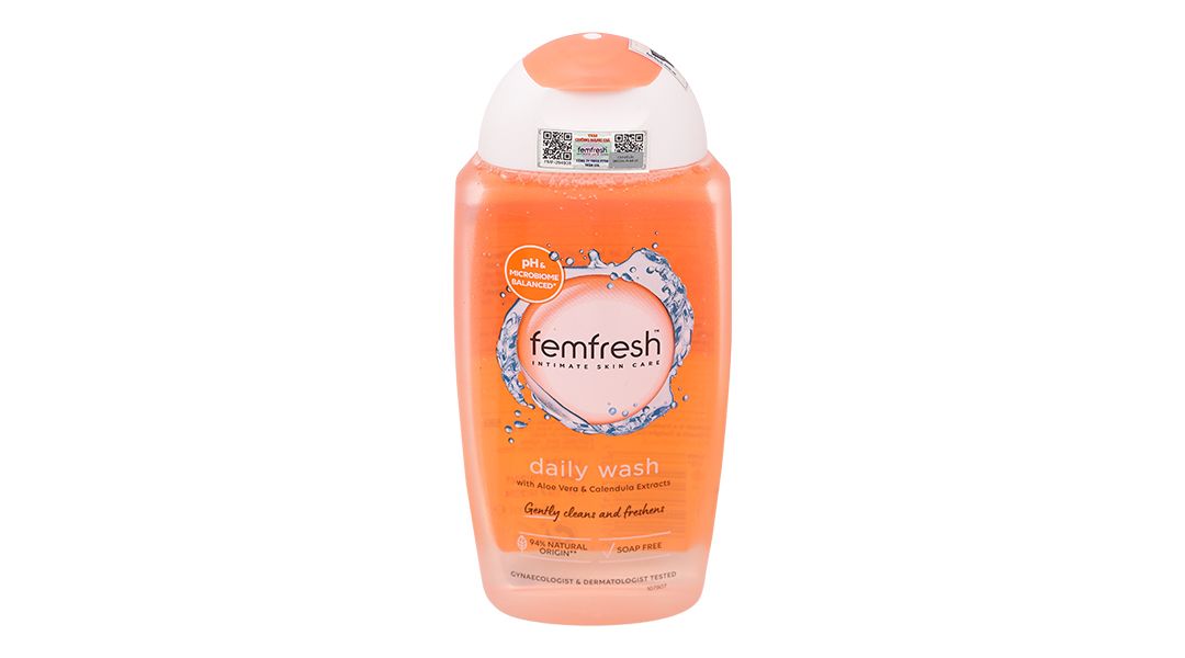  Dung dịch vệ sinh phụ nữ Femfresh Daily Wash làm sạch, khử mùi hôi, làm thơm vùng kín (250ml) 