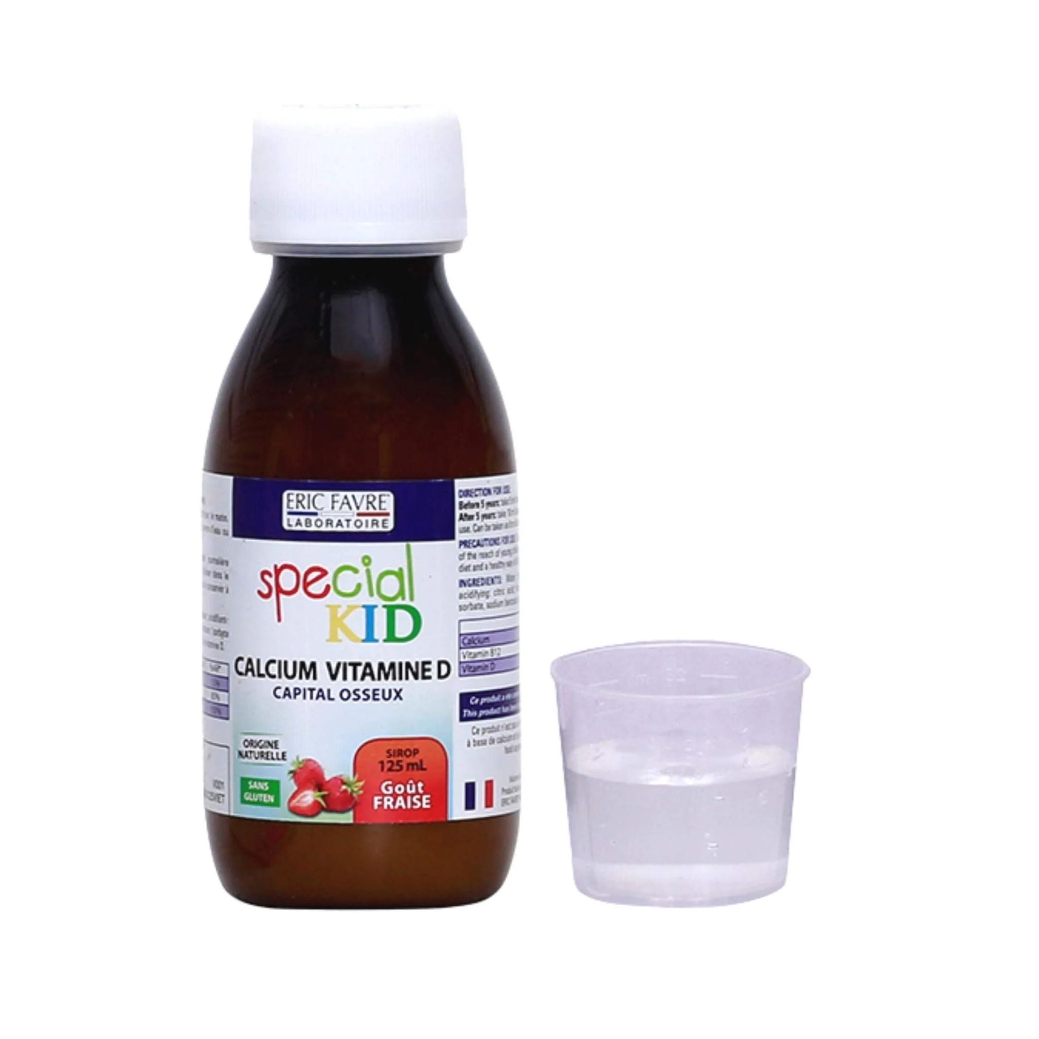  Siro Special Kid Calcium Vitamine D bổ sung Calci và Vitamin D giúp xương, răng chắc khỏe (125ml) 