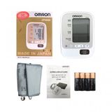  Máy đo huyết áp bắp tay tự động Omron JPN600 công nghệ IntelliWrap, hiển thị kết quả trung bình của 3 lần đo cuối 