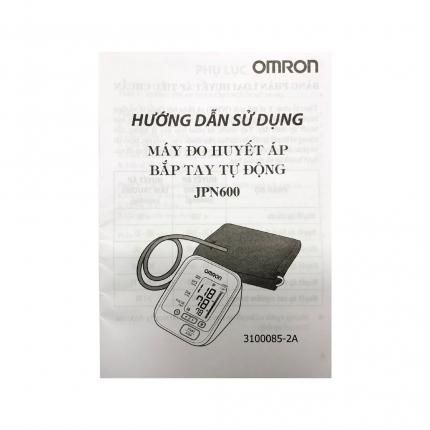  Máy đo huyết áp bắp tay tự động Omron JPN600 công nghệ IntelliWrap, hiển thị kết quả trung bình của 3 lần đo cuối 