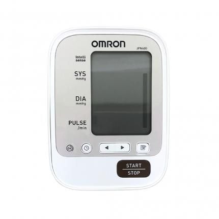  Máy đo huyết áp bắp tay tự động Omron JPN600 công nghệ IntelliWrap, hiển thị kết quả trung bình của 3 lần đo cuối 