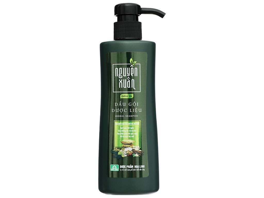  Dầu gội dược liệu Nguyên Xuân sạch gàu, hết ngứa, dưỡng tóc, giảm gãy rụng dành cho tóc khô xơ, hư tổn (250ml) 