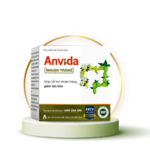  Anvida Nhuận Tràng Anvy 20 ống - Viên uống hỗ trợ nhuận tràng 