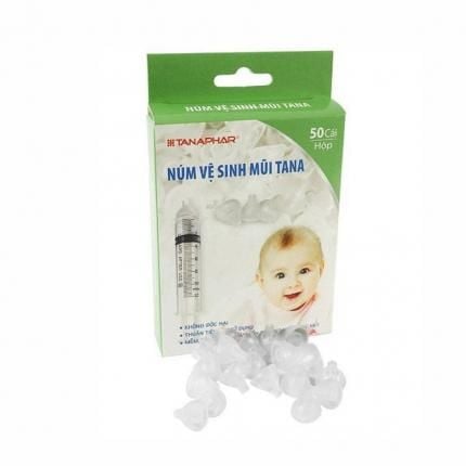  Núm Silicone vệ sinh mũi cho em bé TANA H50 cái 
