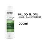  Dầu gội Vichy Dercos Anti-Pelliculaire Anti-Dandruff Sensitive làm sạch gàu, giảm ngứa (200ml) 