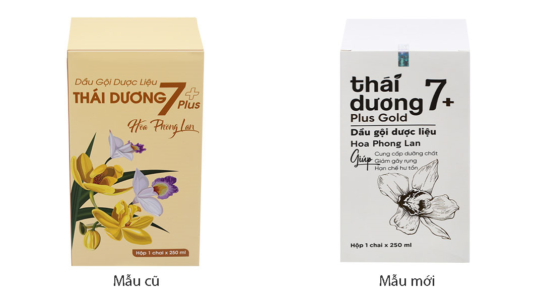  Dầu gội dược liệu Thái Dương 7 Plus không gàu, không ngứa, ngăn rụng tóc, giúp nhanh mọc tóc (250ml) 