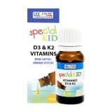  Siro SPECIAL KID K2+D3 hỗ trợ hấp thu canxi cho trẻ (Chai 10ml) 