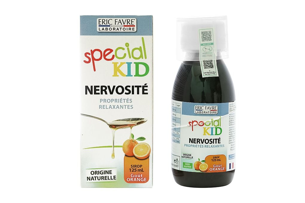  Siro Special Kid Nervosite giúp trẻ an thần, giảm lo âu chai 125ml 