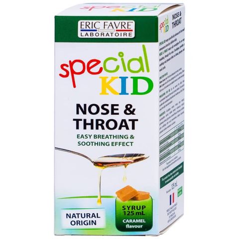  Siro Special Kid Nez & Gorge hỗ trợ giảm viêm họng, viêm phế quản (125ml) 
