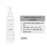  Sữa Rửa Mặt Tẩy Trang Dịu Nhẹ Avène Gentle Milk Cleanser 200ml 