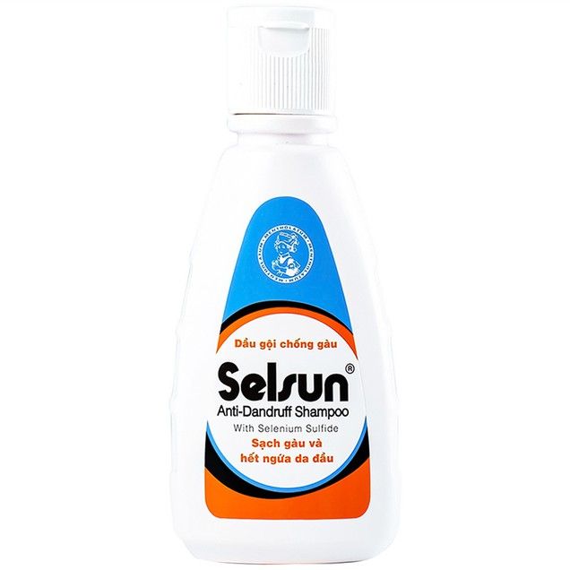  Dầu gội chống gàu Selsun Anti-Dandruff Shampoo Rohto sạch gàu và hết ngứa da đầu (50ml) 