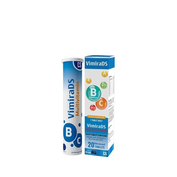  Viên sủi VimiraDS Multivitamin (tuýp 20 viên) 