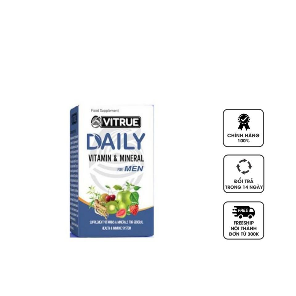  VITRUE Daily Vitamin & Mineral for Men 