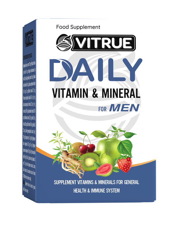  VITRUE Daily Vitamin & Mineral for Men 