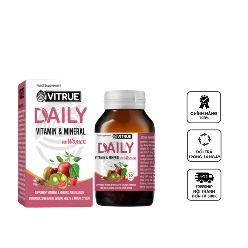  Vitrue Daily Vitamin & Mineral for Women 