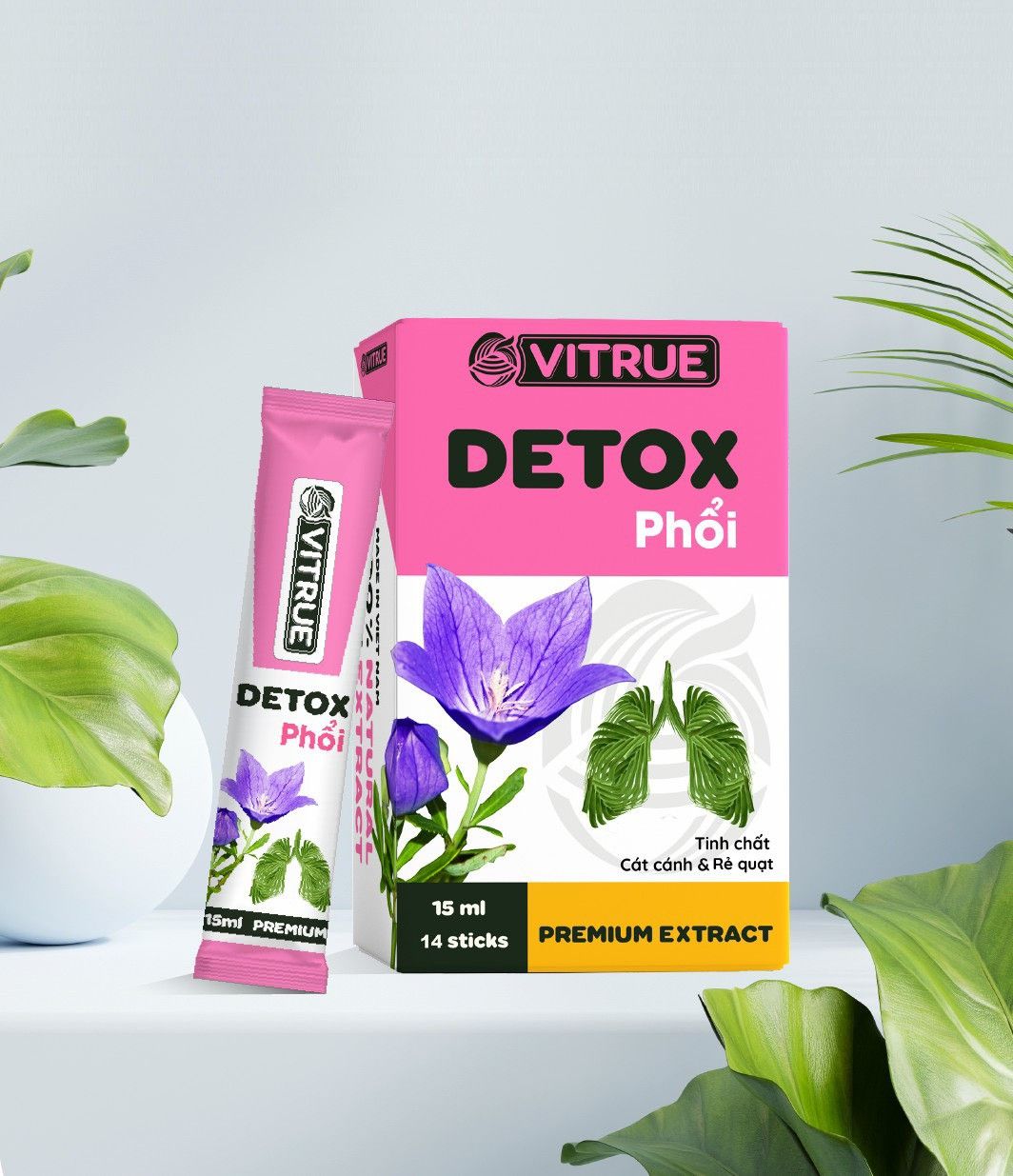  VITRUE Detox Phổi 