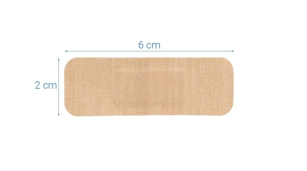  Băng cá nhân vải độ dính cao Urgo Durable size 2cm x 6cm bảo vệ các vết thương nhỏ, vết trầy xước, rách da (20 miếng) 