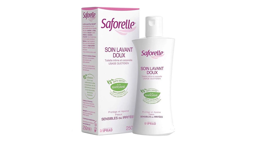  Gel rửa dịu nhẹ Saforelle Soin Lavant Doux vệ sinh cơ quan sinh dục ngoài và cơ thể cho da nhạy cảm (250ml) 