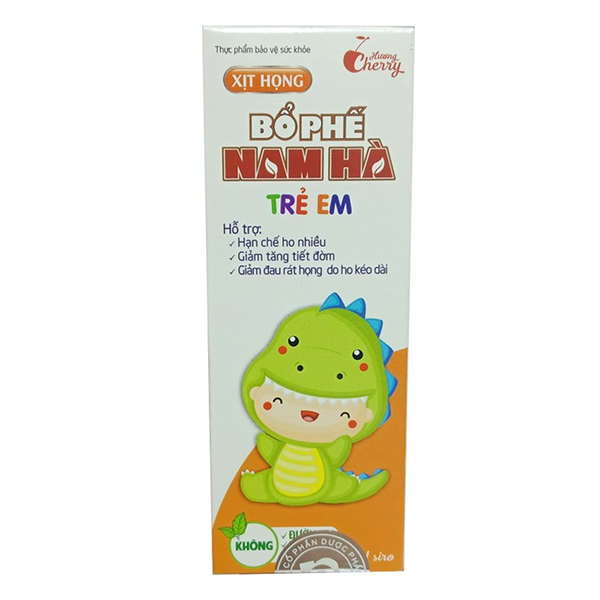  Xịt Họng Bổ Phế Nam Hà Giảm Ho, Đau Rát Họng Cho Trẻ Em 30ml 