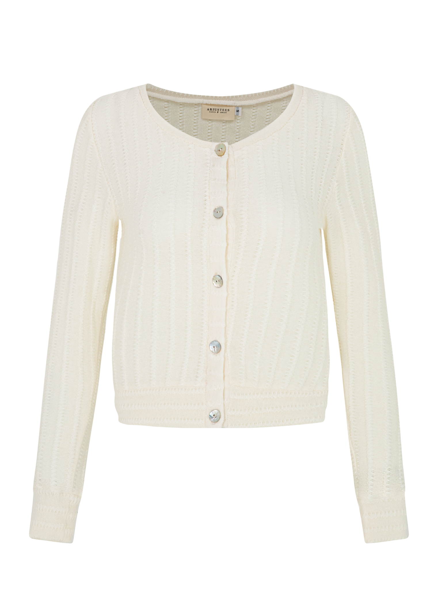  MORRI CARDIGAN - WHITE 