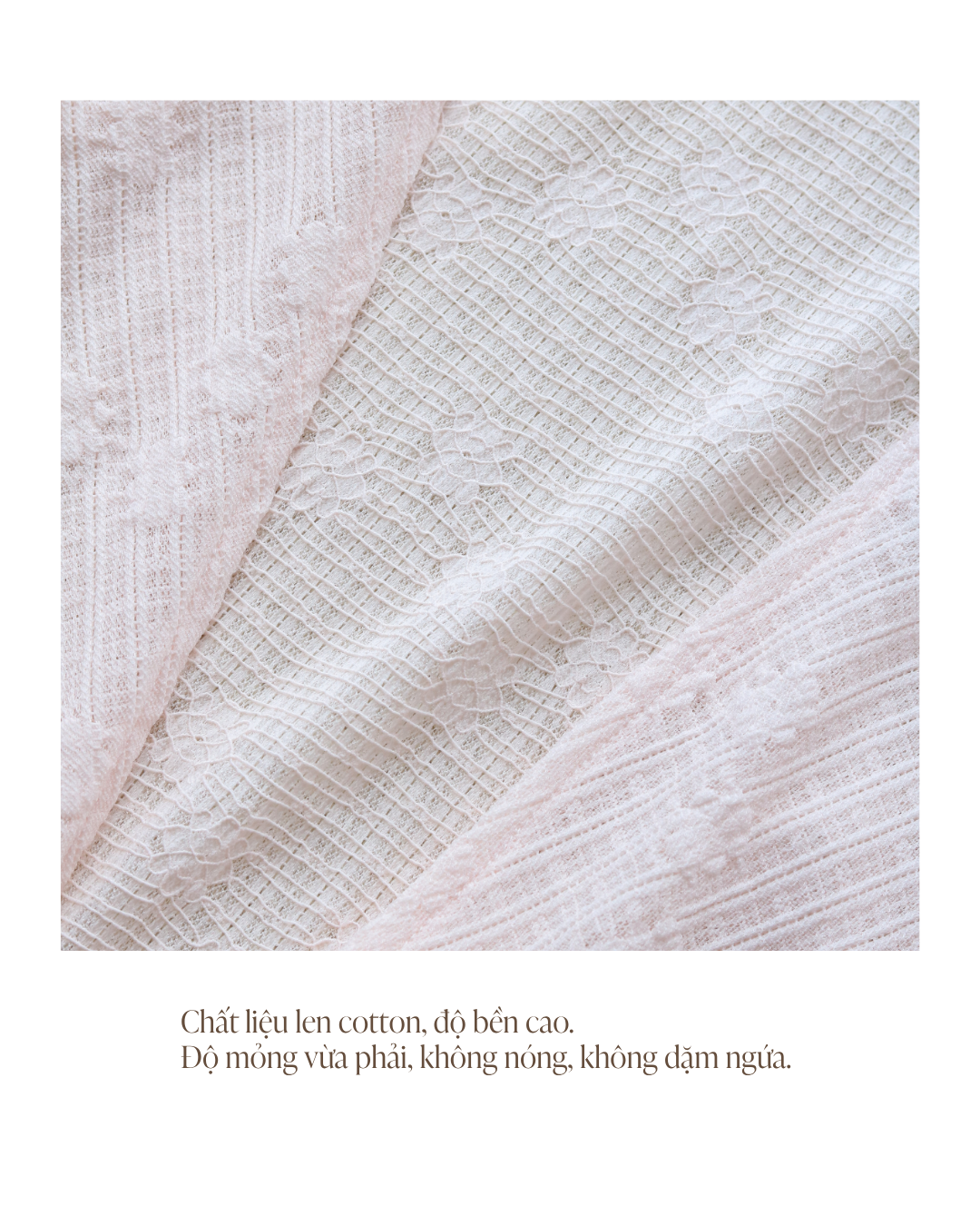  SLIM CARDIGAN - MILKY STRAWBERRY 