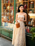  SPRING SMOCK DRESS (3 IN 1) - VÀNG BƠ 