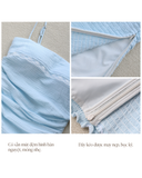  MARSHMALLOW TOP - BABY BLUE 