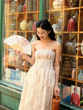  SPRING SMOCK DRESS (3 IN 1) - VÀNG BƠ 