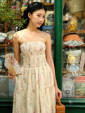  SPRING SMOCK DRESS (3 IN 1) - VÀNG BƠ 