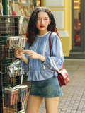  BUTTONS JEANS SKIRT 