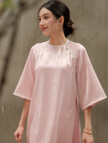  ÁO DÀI GẤM THUỶ 