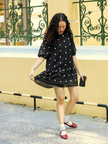  BLACK DOLL DRESS 