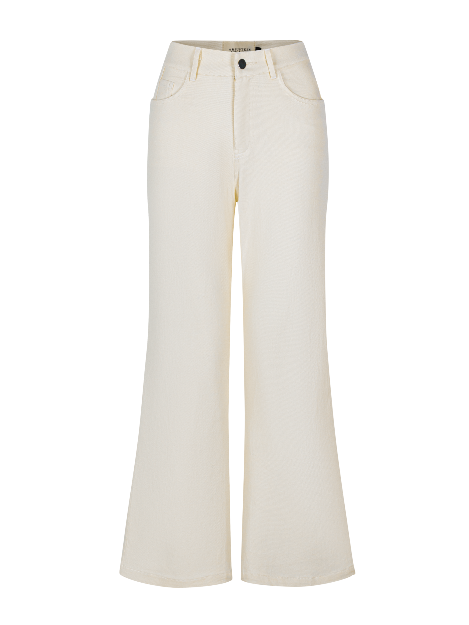  ARI WIDE LEG PANTS - CREAMY 