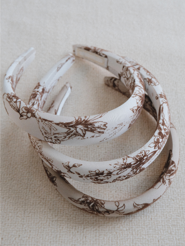  R&S FLOWERY HAIR BAND 