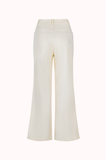  ARI WIDE LEG PANTS - CREAMY 