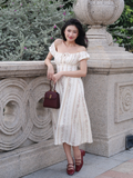  ROMANTIC MIDI DRESS 