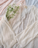  SLIM CARDIGAN - CREAMY ( Pre order 18/8 trả đơn) 