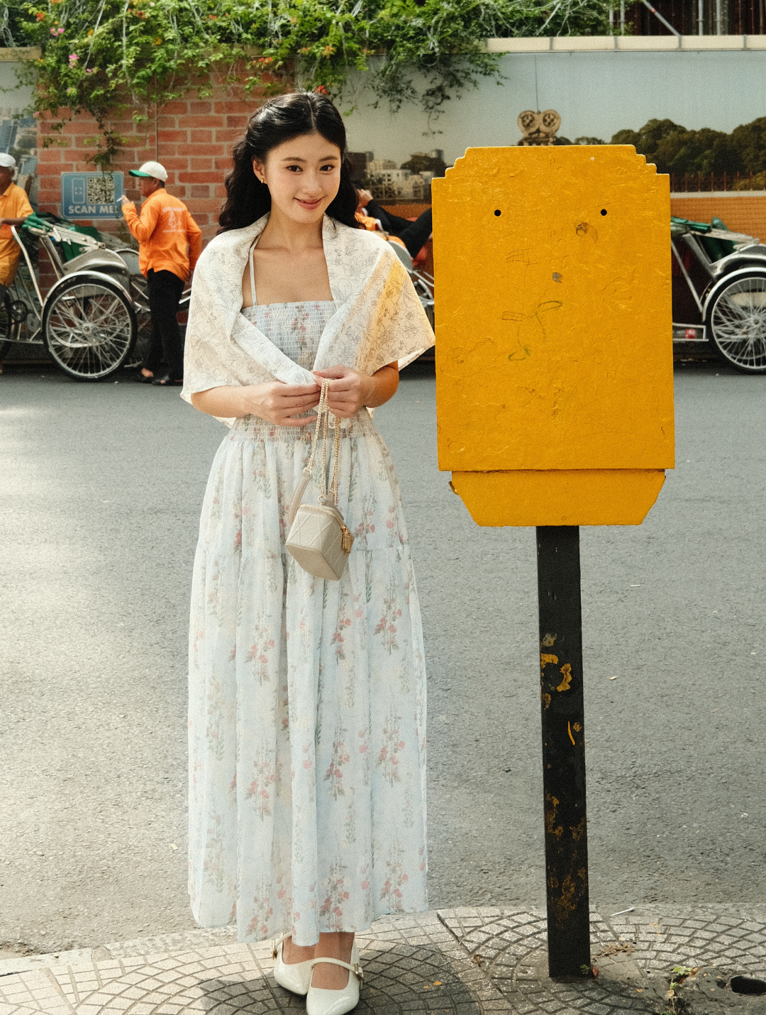  KHĂN LỤA HOA (70 & 90) 