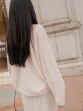  BEIGE LOTUS CARDIGAN 