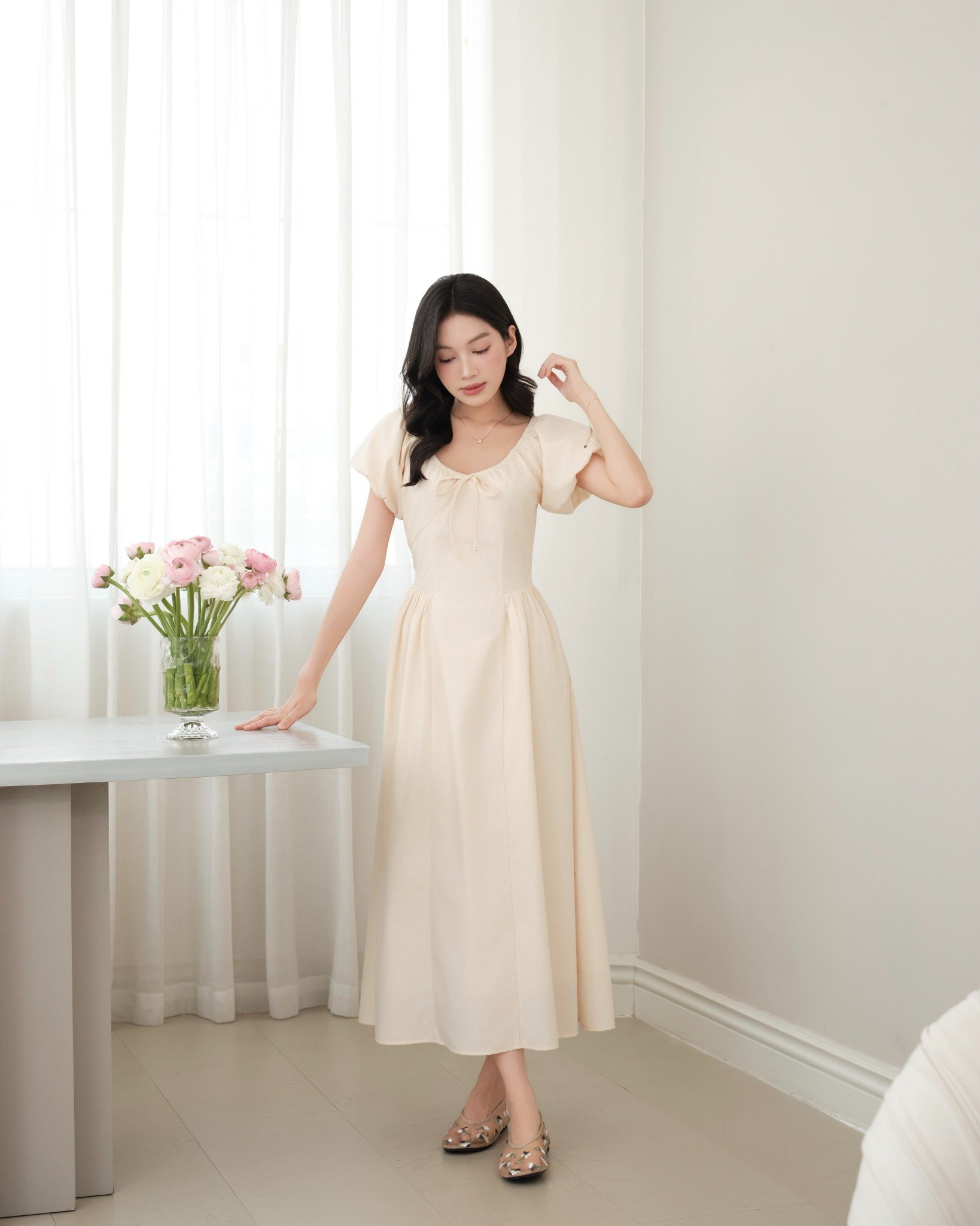  MILLY MIDI DRESS 
