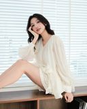  DOVE BLOUSE - CREAMY 