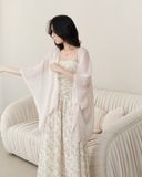  PETAL CARDIGAN - BLUSH PINK 